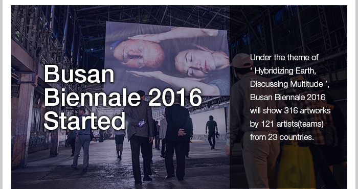 busan biennale 2016 started